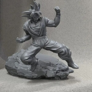 دانلود فایل سه بعدی رایگان goku