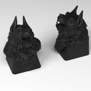 دانلود فایل سه بعدی کی کپ طرح Werewolf