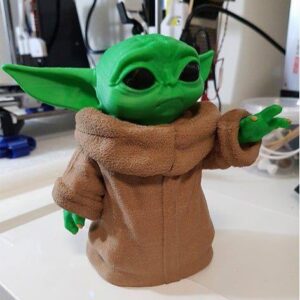 فایل سه‌بعدی Baby yoda
