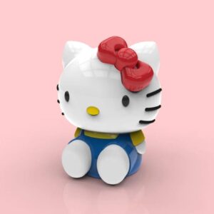 دانلود فایل سه بعدی رایگان فیگور hello kitty